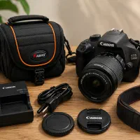 Canon EOS 1200D در حد نو، کم شات