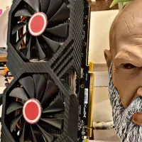 RX 580 8gig*آفر ویژه جهت درمان بیمار*فقط10تومن