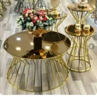 فروش میز عسلی ۴عددی طرح آیینه ای جدید