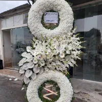 تاج گل ترحیم سبد گل ترحیم
