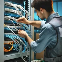 استخدام نیروی جوان پسیو شبکه،کابل کشی،داکت کشی و..