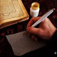 دعا استخاره سر کتاب