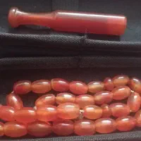تسبیح چوب سیگار عقیق یمنی