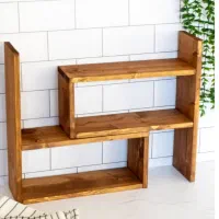 استندشلف چوبی متحرک