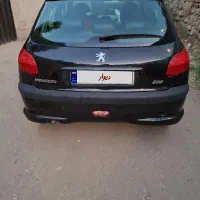 206 تیپ 6 اتوماتیک فوق العاده سالم مدل 90