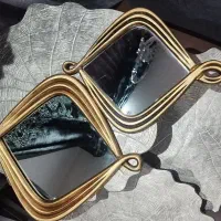 آینه دیواری فانتزی بزرگ و کوچک