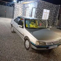 پژو ۴۰۵ نقره ای دوگانه فابریک