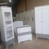 سرویس خواب کامل نوزاد با یراق‌آلات آرام‌بند