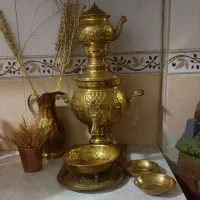 ست کامل سماور برنجی
