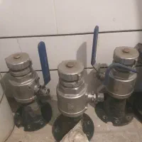۳عدد شیر استیل
