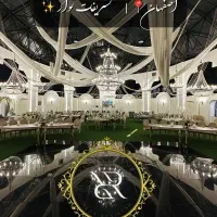 مراسم عقد عروسی باغ‌ تالار فضاباز سالن جشن تشریفات