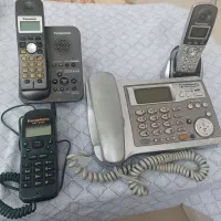 ۳عدد تلفن پا ناسونیک باهم