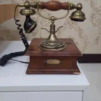 تلفن چوبی قدیمی