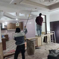 نقاش ، رنگ امیز درب وپنجره