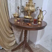 سماور برنجی و زغالی