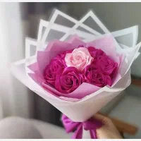 دسته گل روبانی روز دختر