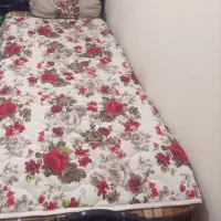 تخت خواب تک نفره با تشک