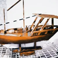 لنج چوبی