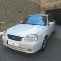 هیوندا ورنا سفید۸۶اتومات کم کارکرواقعی بدون رنگ