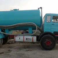 تخلیه چاه آبرسانی لجن کش15و16هزار لیتری