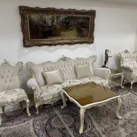 ست مبلمان ۹ نفره و میز جلو مبلی