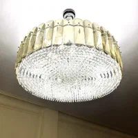 ۲عدد لوستر کریستال