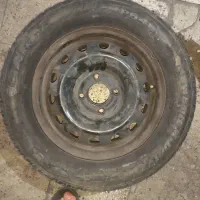 با سلام  یک عدد رینگ و لاستیک پژو