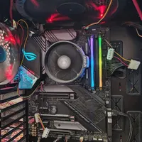 کیس گیمینگ و رندرینگ حرفه ای x570-F ROG + 3400G