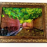 تابلو فرش نخ ابریشم