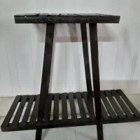 استندگل  زیر گلدونی چوبی