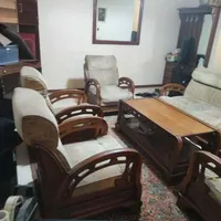 مبلمان ۷نفره چوب راش یخچال لباس شویی|حراج|تهران, شهرک دانشگاه تهران|دیوار