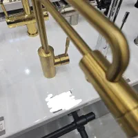 شیر ظرفشویی دو منظوره لوسید طلایی برند شوان