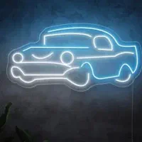 نئون طرح ماشین