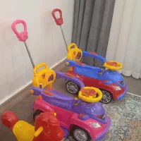 ماشین حمل کودک مجیک کار و اسب چرخدار و راکر
