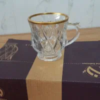 استکان لب طلای