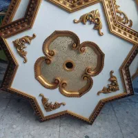 گل سقفی دورلامپ