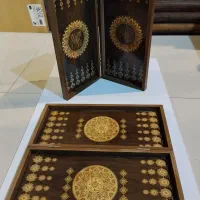 تخته نرد و مهره وتاس
