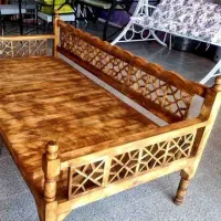 تخت سنتی ۴ نفره ۶ پایه