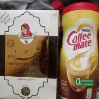 ۴عددشیرنص کافه بادوتاچای شهرزادمعطر