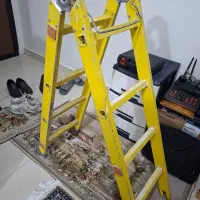 نردبان آلومینیومی ۸پله با قفل کن