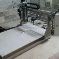 دستگاه سی ان سی چوب و فلز رو میزی 60*90