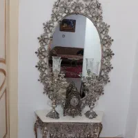 آیینه شمعدان برنز شیک