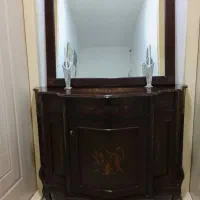 آیینه کنسول چوبی