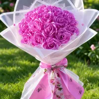 دسته گل آماده تحویل