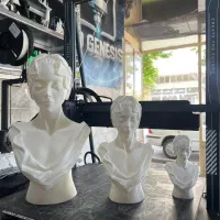 ساخت مجسمه شخصی پرینتر سه بعدی