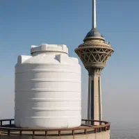 دنا پلاست مخزن آب سه لایه ضد جلبک منبع تانکر