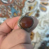 انگشتر نقره و زنجیر نقره بابا قوری