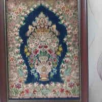 تابلو فرش ابریشم