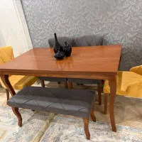 ست مبلمان ۷ نفره و میز نهار خوری ۶ نفره خوش قیمت