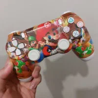 دسته ps4های کپی کاستوم شده سفید
